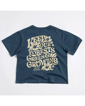 The Landmark Project Keep Our Forests Green Boxy Tee